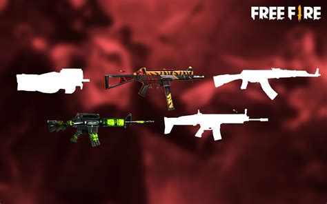 5 best Free Fire gun skins for great rate of fire and damage in 2022