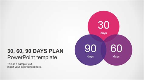 30 60 90 Day Plan Template Powerpoint