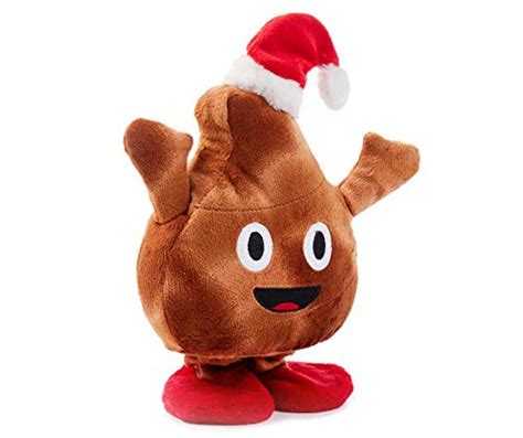 Buy Winter Wonder Lane Poop Emoji Singing Dancing Large Poo Face Plush ...