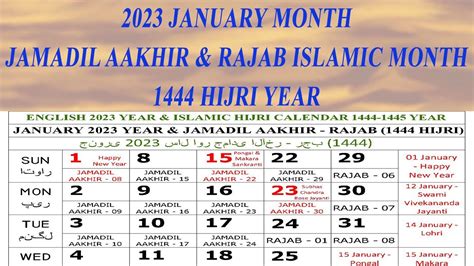 Islamic Calendar 2023 Holidays – Get Calendar 2023 Update