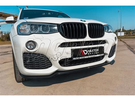 BMW X3 F25 Facelift MX Front Bumper Extension