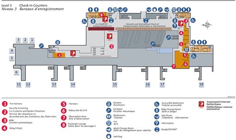 Ottawa Macdonald-Cartier Airport Map (YOW) - Printable Terminal Maps ...