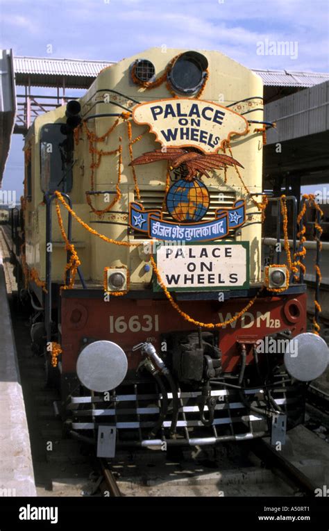 Palace on Wheels Rajasthan India Stock Photo - Alamy