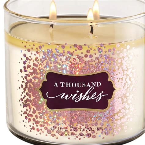 **พร้อมส่ง**Bath & Body Works A Thousand Wishes A Thousand Wishes3-Wick ...