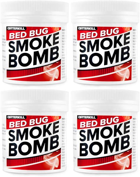 CritterKill 15g Bed Bug Smoke Bomb Fogger Fumigator | Kills Bedbugs ...