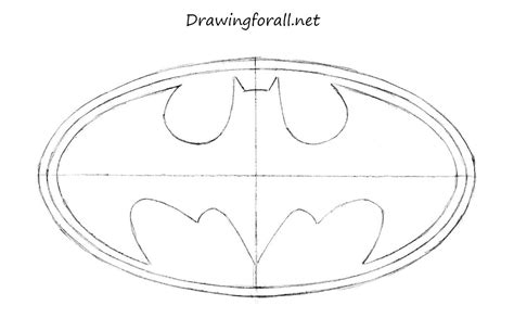 Batman Logo Drawing at GetDrawings | Free download