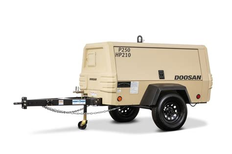 Doosan Portable Power introduces dual-flow air compressor with 210 cfm ...