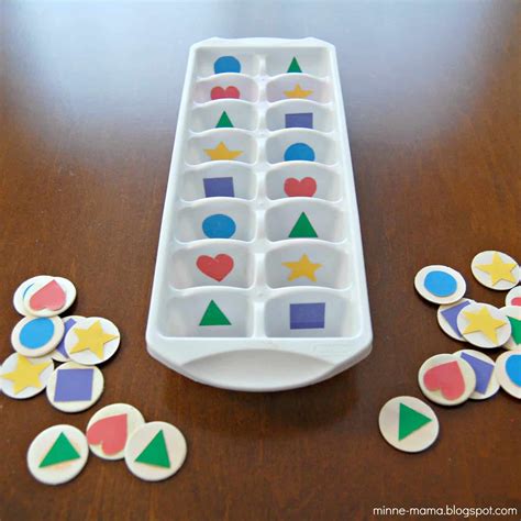 Shape Sorting for Toddlers - Mess for Less