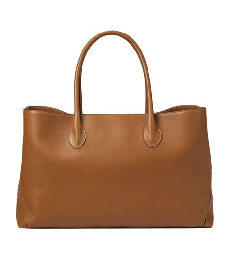 Aspinal Of London brown Oversized London Tote Bag | Harrods UK