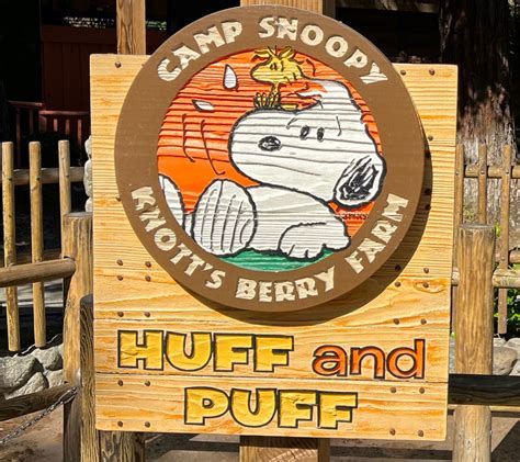 Huff and Puff at Knotts Berry Farm