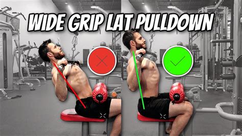 3 Wide Grip Lat Pulldown Mistakes & Corrections | Nutritioneering