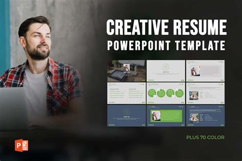 Creative Resume PowerPoint Template | Presentation Templates ~ Creative ...