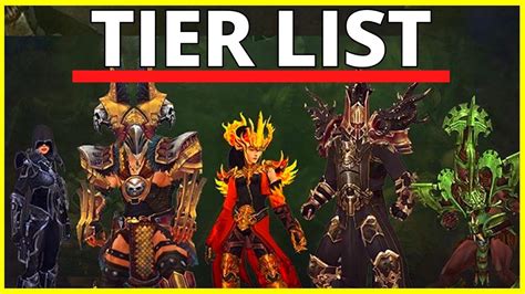 Diablo 3 Season 26 TIER LIST - Best Builds & Classes - YouTube