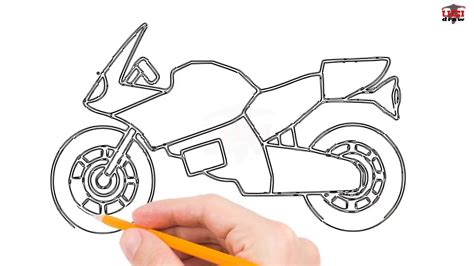 View Motorcycle Drawing Easy Most Popular - Cowboy