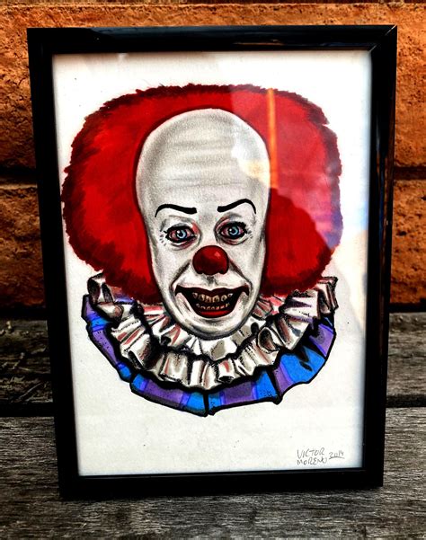 Stephen King Pennywise the Clown 1990 It Chapter One & Two 5 X - Etsy