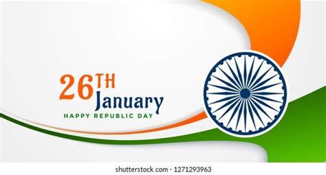 Happy Republic Day India Banner Design Stock Vector (Royalty Free ...