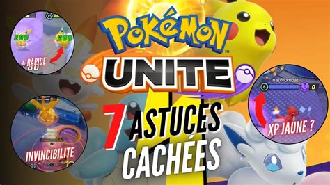 LES 7 ASTUCES CACHEES DANS POKEMON UNITE - TIPS & TRICKS - YouTube