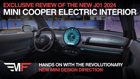 Hands-on Review - 2024 MINI Cooper Electric Interior - YouTube