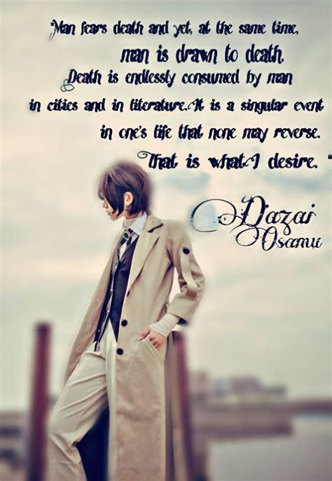 Dazai Osamu quote by HanaVermillion on DeviantArt