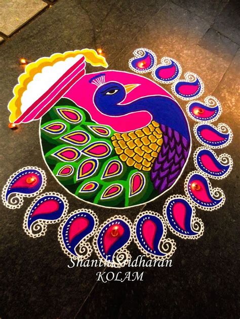 1287 best images about Rangoli Inspirations on Pinterest | Rangoli ...