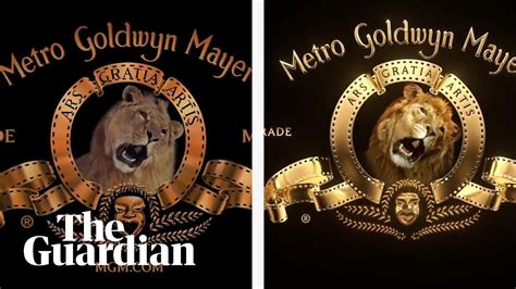 Spot the difference: MGM replaces roaring lion with CGI double - YouTube