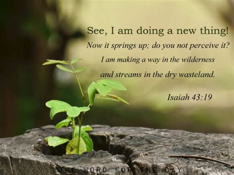 NEW BEGINNINGS, CHRISTIAN QUOTES | The Word For The Day | Pinterest ...