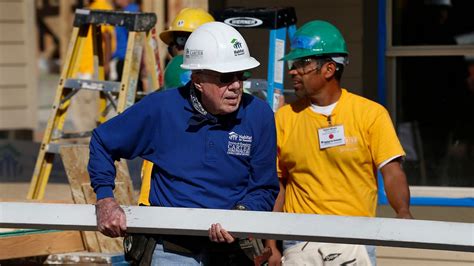 Jimmy Carter's work with Habitat for Humanity began in NYC