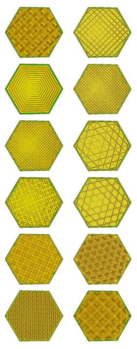 Types Of Infill Patterns And Percentages - Niltech 3D | Best 3D ...