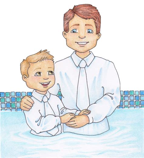 Lds Clipart Baptism