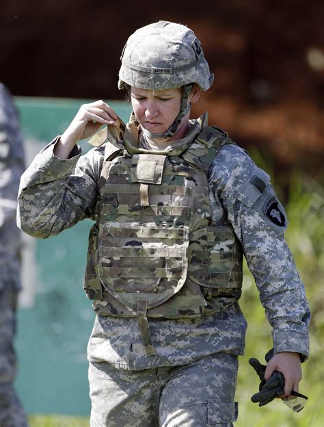 Army tests body armor tailored for females | The Spokesman-Review