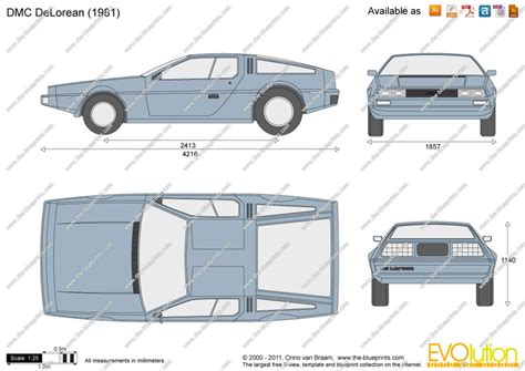 DMC DeLorean Blueprint for Back to the Future Cake | Delorean, Back to ...