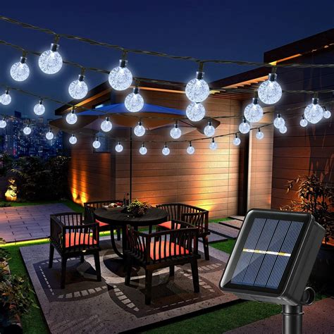 Outdoor String Lights Solar Globe