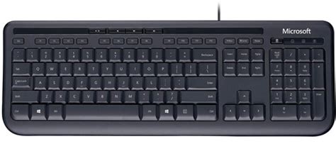 Microsoft Clavier filaire 600 Azerty - Coolblue - avant 23:59, demain ...