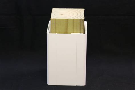 4x4x96” 4 piece Vinyl Post Wrap (Fits an existing 4x4 Wood Post ...