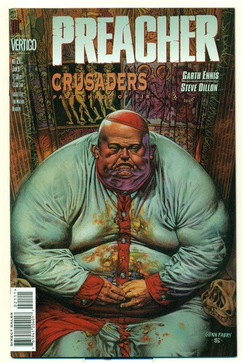 Preacher v1 # 21 VG+ 1997 Ennis Dillon Fabry DC Vertigo AMC Crusaders ...