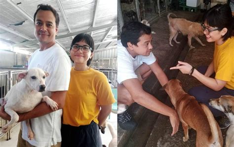 John Lloyd Cruz visits animal shelter with rumored girlfriend Isabel ...