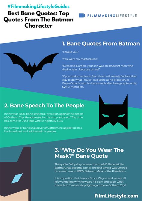 Best Bane Quotes: Top Quotes From The Batman Character