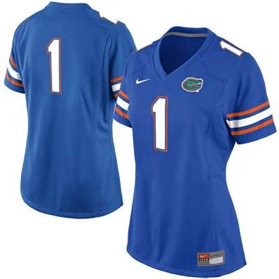 Nike Florida Gators Women's Replica Football Jersey - #1 Royal