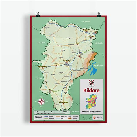 Kildare County Map | 4schools.ie