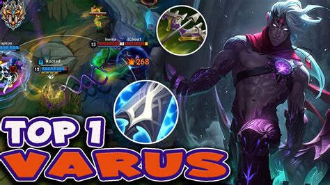 Wild Rift Varus - Top 1 Varus Gameplay - Ex Challenger Ranked - Season ...