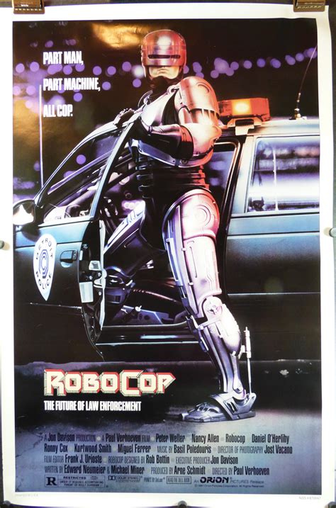 ROBOCOP, Original Vintage Rolled Movie Poster - Original Vintage Movie ...