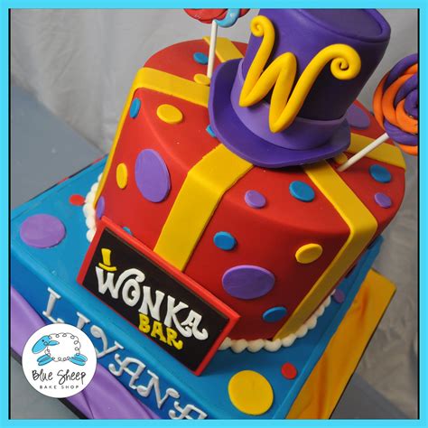 Willy Wonka Birthday Cake NJ – Blue Sheep Bake Shop