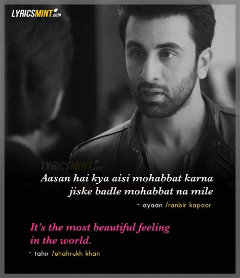 Shahrukh Khan’s Dialogue with Ranbir in ADHM – will make one-sided ...