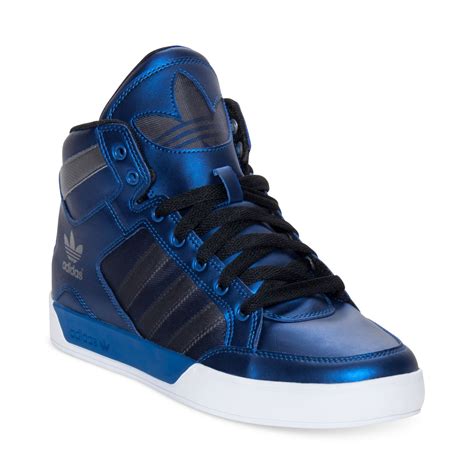 adidas Originals Hardcourt Hi Casual Sneakers in Blue for Men | Lyst