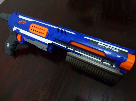 Nerf Creations: Sweet Rampage Shotgun pump mod