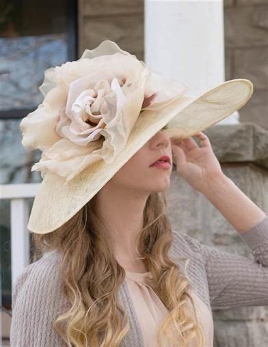 Ladies Tea Party Hats- Edwardian Hats Louise Green Crowning Bloom ...