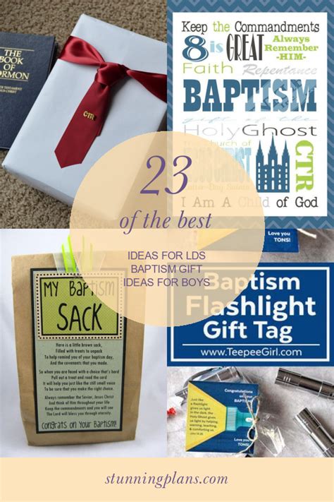 23 Of the Best Ideas for Lds Baptism Gift Ideas for Boys - Home, Family ...