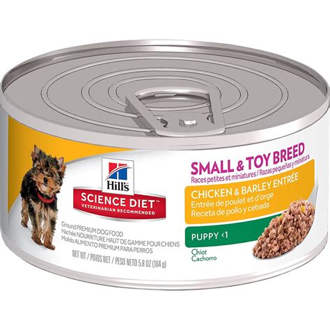 Hill's Science Diet Puppy Small & Toy Chicken & Barley Entree Wet Dog Food