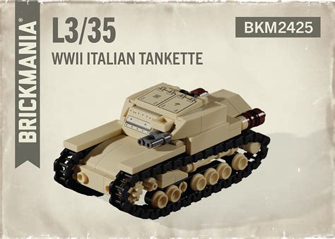 L3/35 – WWII Italian Tankette