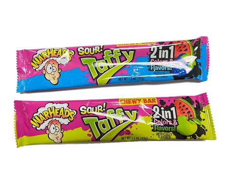 Warheads Sour Taffy 1.5 oz